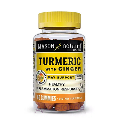 Mason Natural Turmeric with Ginger   