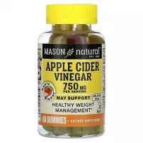 Mason Natural Apple Cider Vinegar 750 mg ĳ������ ������� "�������� ����", 750 ��