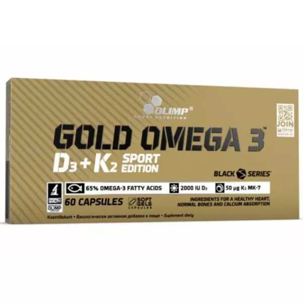 Olimp Gold Omega 3 D3 + K2 Sport Edition ������� ������� 