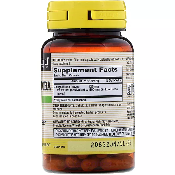 Mason Natural Ginkgo Biloba ����������� ������� 