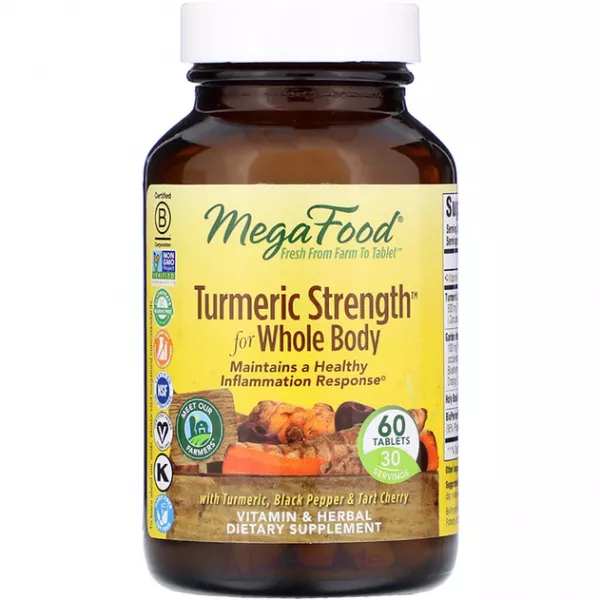MegaFood Turmeric Strength for Whole Body ĳ������ ������� 
