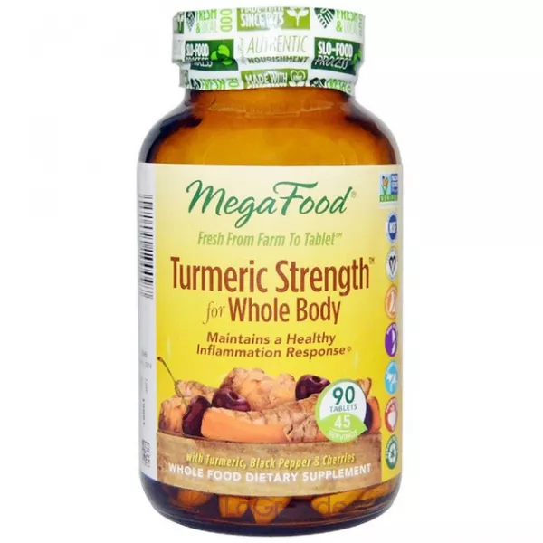 MegaFood Turmeric Strength for Whole Body ĳ������ ������� 