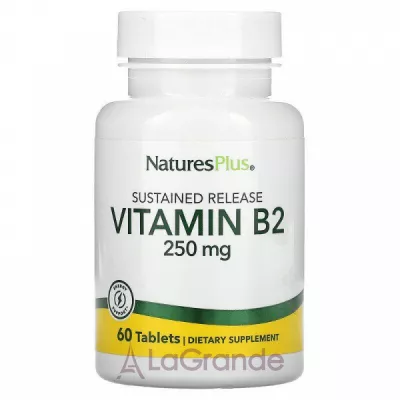 NaturesPlus Vitamin B2 250 mg ĳ  