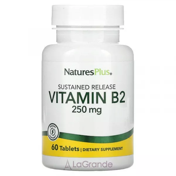 NaturesPlus Vitamin B2 250 mg ����������� ������� 
