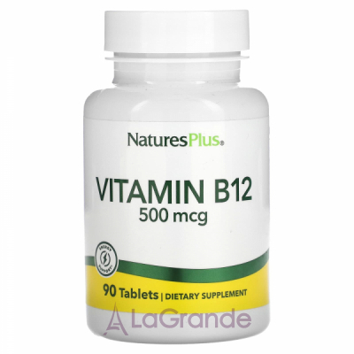 NaturesPlus Vitamin B12 500 mcg   