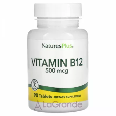 NaturesPlus Vitamin B12 500 mcg   