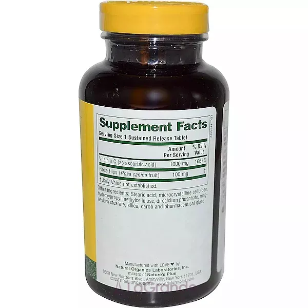 NaturesPlus Vitamin C 1000 mg ����������� ������� 