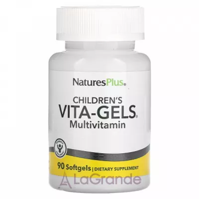 NaturesPlus Children's Multivitamin Vita-Gels    ,   