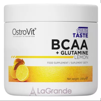 OstroVit BCAA+ Glutamine Lemon  BCAA+ Glutamine     