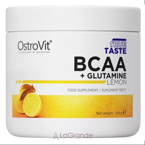 OstroVit BCAA+ Glutamine Lemon ������������ BCAA+ Glutamine �� ������ ������ � �������