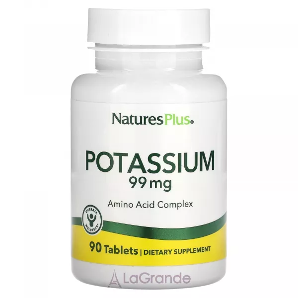 NaturesPlus Potassium 99 mg ĳ������ ������� 