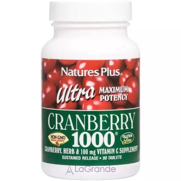 NaturesPlus Cranberry 1000 ����������� ������� 