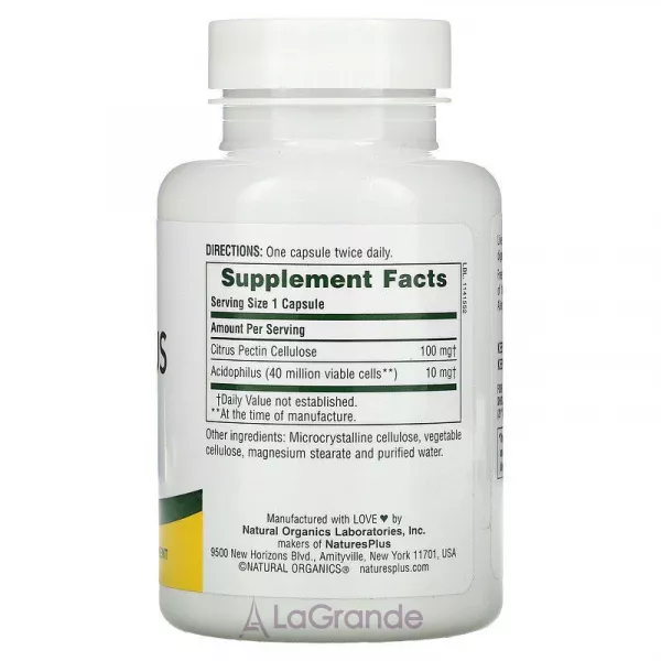 NaturesPlus Acidophilus With Pectin ����������� ������� 