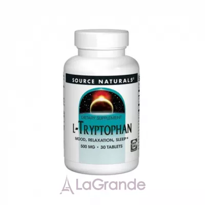 Source Naturals L-Tryptophan 500 mg ĳ  