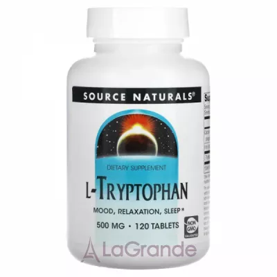 Source Naturals L-Tryptophan 500 mg ĳ  