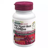 NaturesPlus Red Yeast Rice & CoQ10 600 mg/100 mg ����������� ������� "������� ��������� ��� � ������� Q10", 600 ��/100 ��