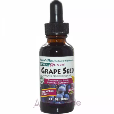 NaturesPlus Herbal Actives Grape Seed 25 mg ĳ  