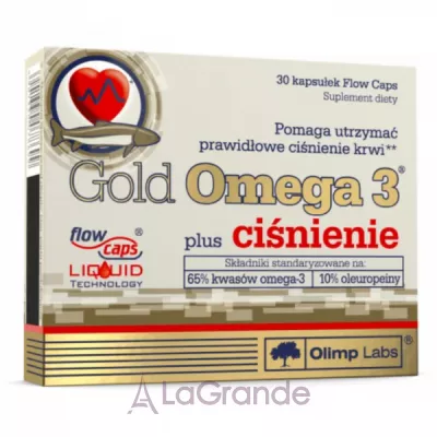 Olimp Gold Omega 3 Plus Pressure   