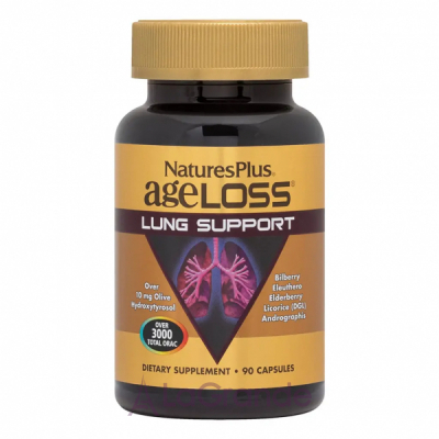 NaturesPlus AgeLoss Lung Support    