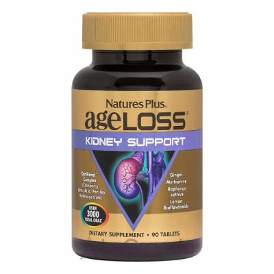 NaturesPlus AgeLoss Kidney Support    