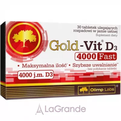 Olimp Gold-Vit D3 Fast 4000 ������� D3 4000 ��