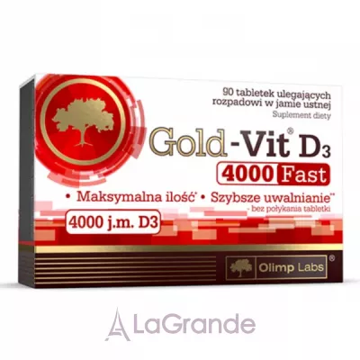 Olimp Gold-Vit D3 Fast 4000 ³ D3 4000 