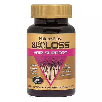 NaturesPlus AgeLoss Hair Support   