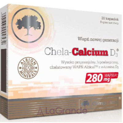 Olimp Chela-Calcium 280 mg +D3   