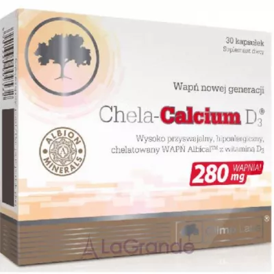Olimp Chela-Calcium 280 mg +D3   