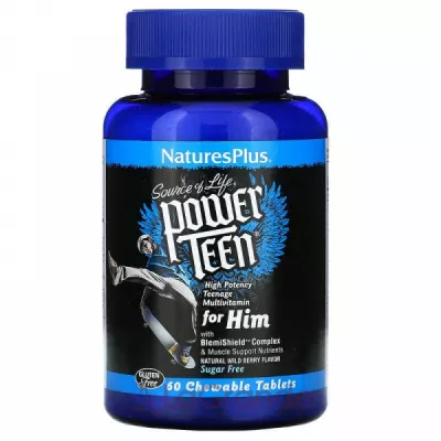 NaturesPlus Power Teen For Him ³  -,       