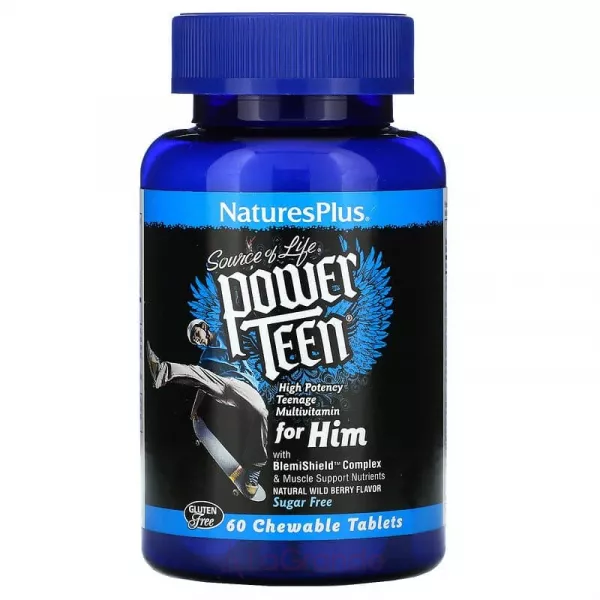 NaturesPlus Power Teen For Him �������� ��� ���������-����������, ����������� �������� �� ������ ���� ��� ������