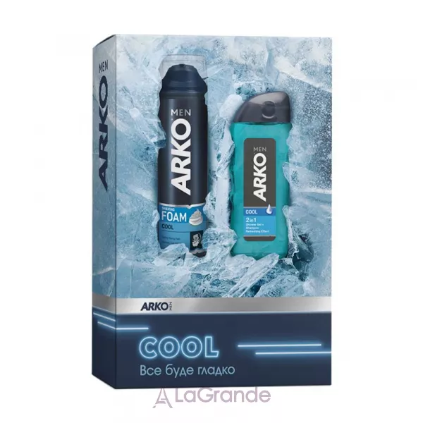 Arko Men Cool ����� ������� (foam/200ml + sh/gel/260ml)