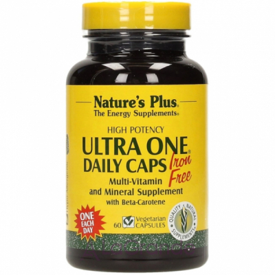 NaturesPlus Ultra One Daily Caps Iron Free    