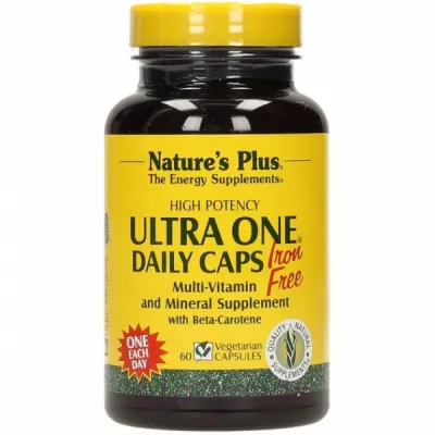 NaturesPlus Ultra One Daily Caps Iron Free    