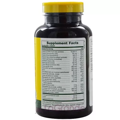 NaturesPlus Ultra One Daily Caps Iron Free    