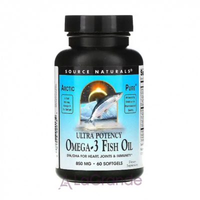 Source Naturals ArcticPure Omega-3 Fish Oil 850mg   