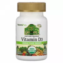 NaturesPlus Source of Life Garden Vitamin D3 ����������� ������� "������� D-3", 5000 ��