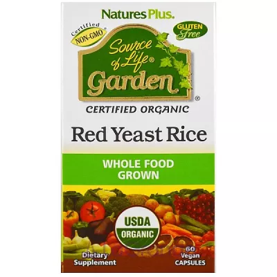 NaturesPlus Source of Life Red Yeast Rice ĳ  