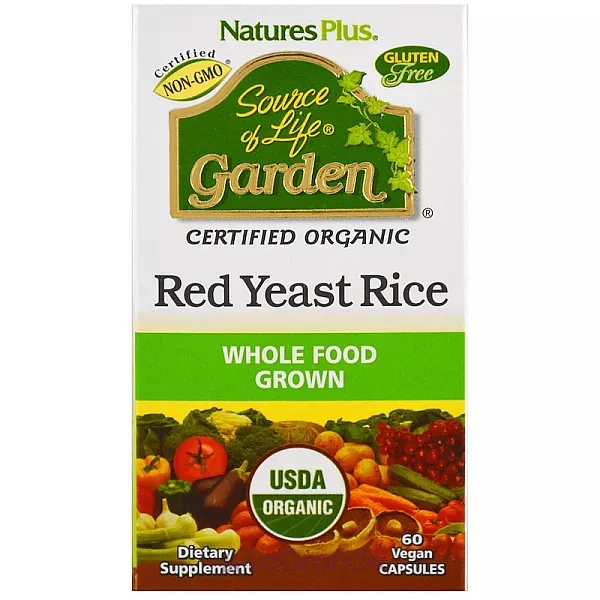 NaturesPlus Source of Life Red Yeast Rice ����������� ������� 