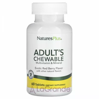 NaturesPlus Adult's Chewable Multivitamin & Mineral ������������ �� ������� ��� ��������, � ������ ���������� �������� ���