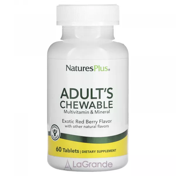 NaturesPlus Adult's Chewable Multivitamin & Mineral �������������� � �������� ��� ��������, �� ������ ������������ ������� ����