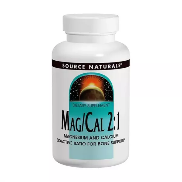 Source Naturals Mag/Cal 2:1 Magnesium And Calcium 370 mg ����������� ������� 