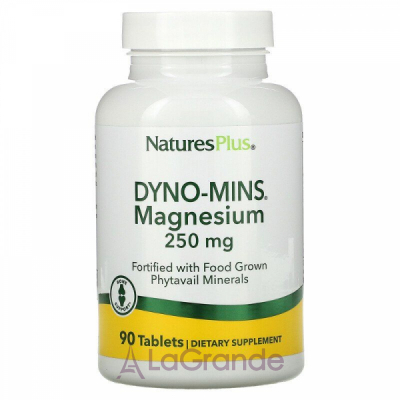 NaturesPlus Dyno-Mins Magnesium 250 mg ĳ  