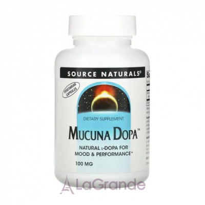Source Naturals Mucuna Dopa 100mg ĳ  