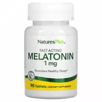 NaturesPlus Fast Acting Melatonin 1 mg ����������� ������� "��������� �����������������", 1 ��