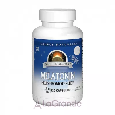 Source Naturals Melatonin Sleep Science 3mg ĳ     