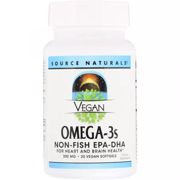 Source Naturals Vegan Omega-3S Non-Fish EPA-DHA 300mg ������� ������� 