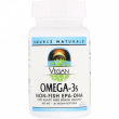 Source Naturals Vegan Omega-3S Non-Fish EPA-DHA 300mg 30pcs