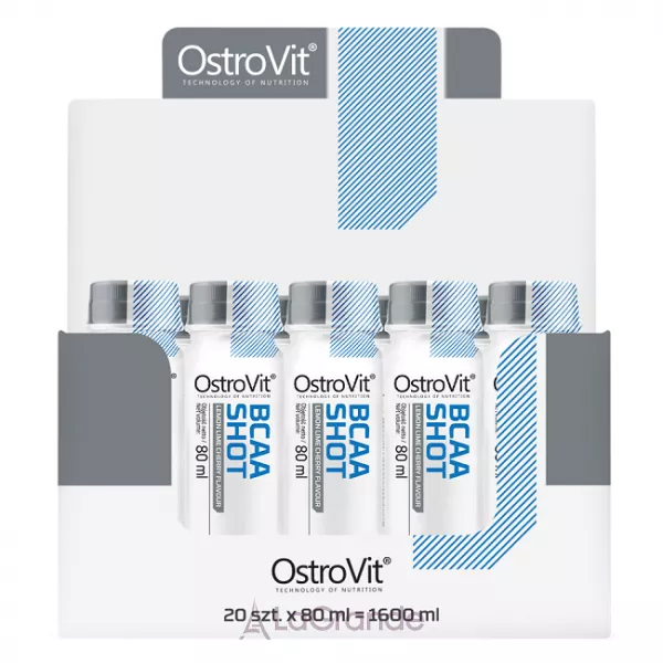 OstroVit BCAA Shot �������������� ������� � �������������� 20 x 80 ��