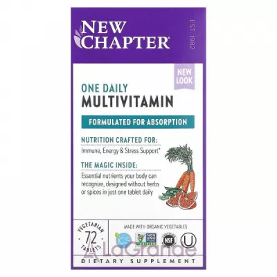 New Chapter One Daily Multivitamin  , 1  